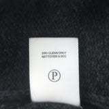 Brochu Walker Nye Layered Sweater Vest Mini Dress Gray/White Striped Size Medium