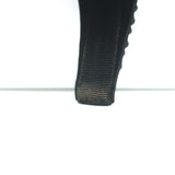 Prada Oversized Crystal-Embellished Padded Headband Black Satin