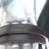 Saint Laurent Medium LouLou Bag Dark Brown Matelasse Y Quilted Leather Crossbody