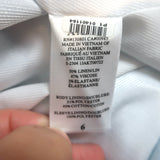 A.L.C. Arden Jacket Baby Blue Stretch Linen Size 6 One-Button Blazer