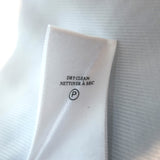 A.L.C. Arden Jacket Baby Blue Stretch Linen Size 6 One-Button Blazer