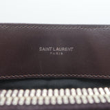 Saint Laurent Medium LouLou Bag Dark Brown Matelasse Y Quilted Leather Crossbody