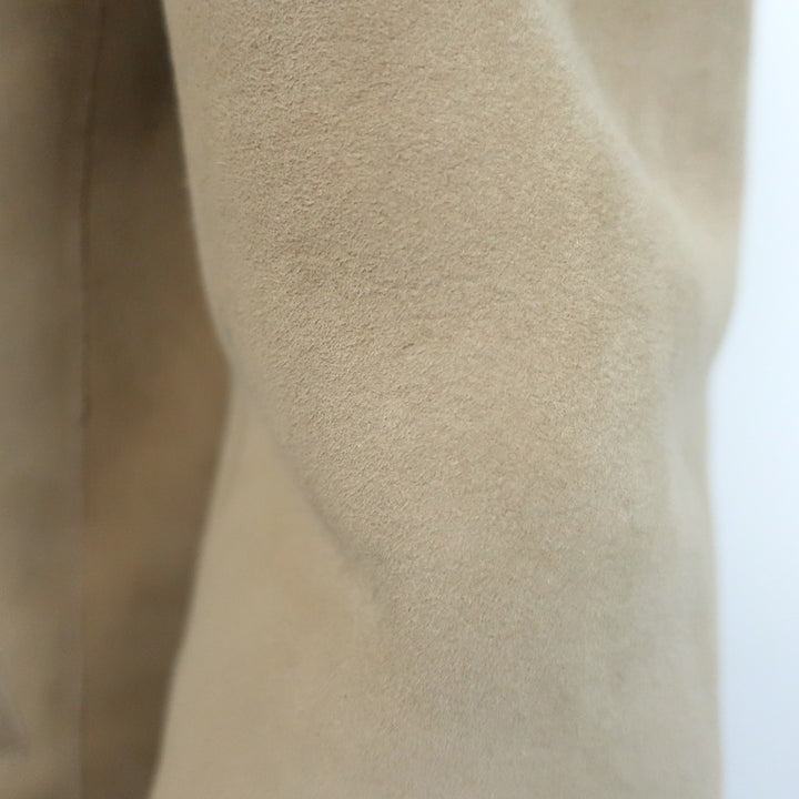 IRO Larys Shearling Jacket Beige Size 36