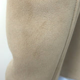 IRO Larys Shearling Jacket Beige Size 36