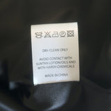 Saloni Bree Double Breasted Blazer Mini Dress Black Velvet Size US 6 NEW