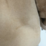 IRO Larys Shearling Jacket Beige Size 36