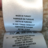 IRO Larys Shearling Jacket Beige Size 36