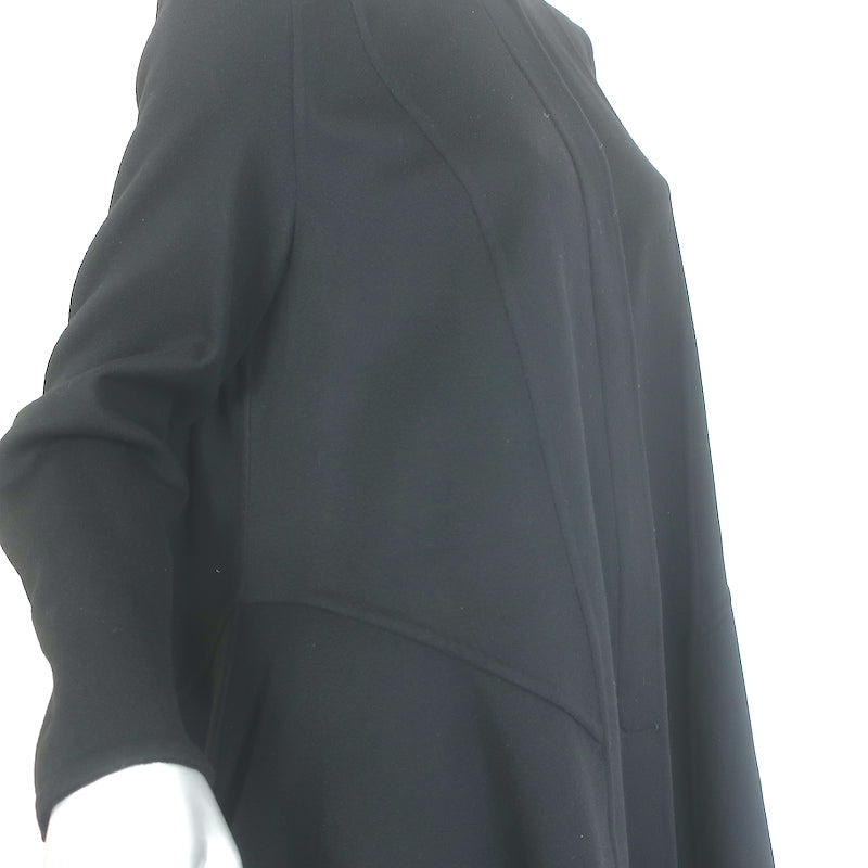 Christian Dior Cashmere Flared Coat Black Size 42
