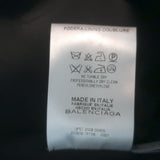 Balenciaga by Nicolas Ghesquiere Runway Peplum Dress Black Wool Size 40