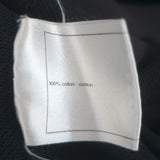 Chanel Cruise 2014 Piped V-Neck Long Cardigan Navy Cotton Pique Size 38