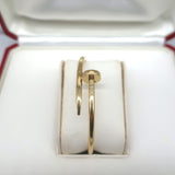Cartier Juste un Clou Bracelet 18k Yellow Gold Size 17  3.5mm