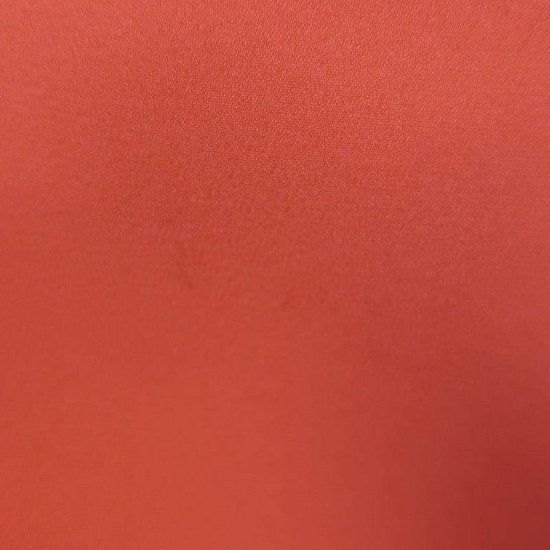 Tom Ford Zipped Open-Back Dress Persimmon Stretch Silk Crepe Size 38