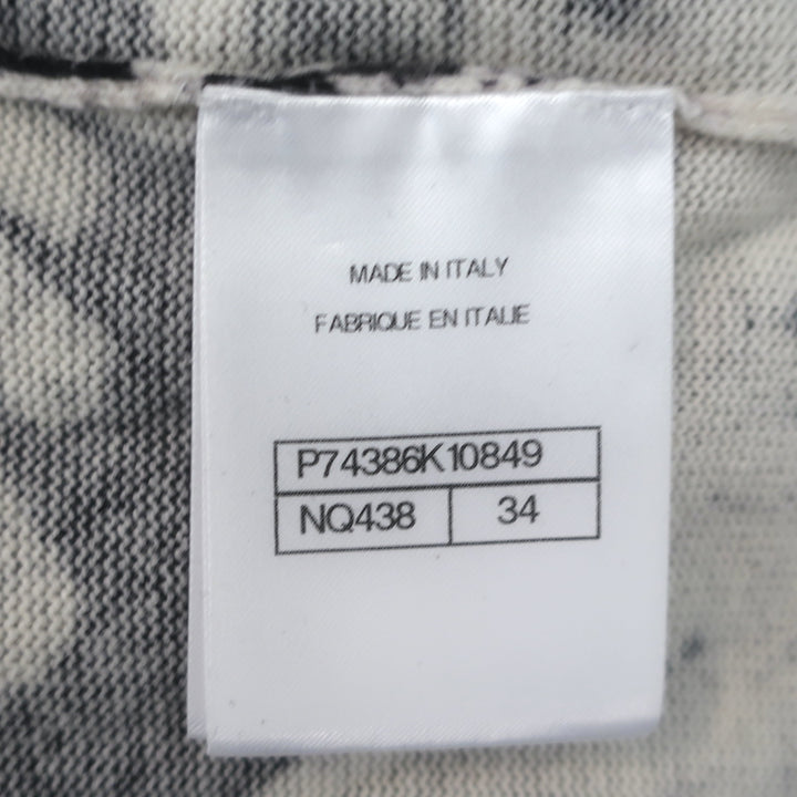 Chanel 2024 Coco Neige Cashmere Sweater Set Black Size 34/36