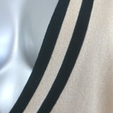 Brunello Cucinelli Metallic Deep V-Neck Sweater Gold Cotton-Blend Size Medium