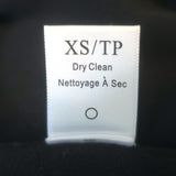 A.L.C. Long Sleeve Midi Dress Black Stretch Jersey Size Extra Small