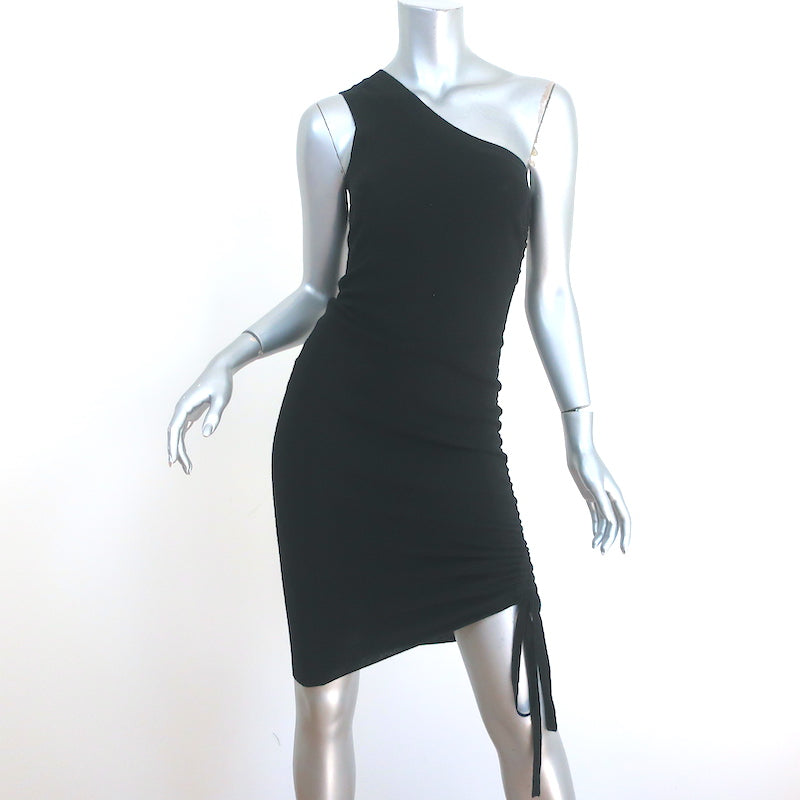 T by Alexander Wang Women's One-Shoulder Wool Dress - Black Size XS T by Alexander Wang Women's One-Shoulder Wool Dress - Black Size XS