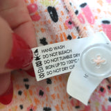 Poupette St Barth Ola Long Sleeve Mini Dress Floral Print Size Medium