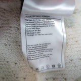 Chanel 19C Flared Knit Pants White Cotton Size 40