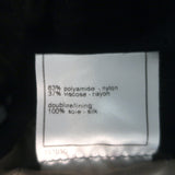 Chanel 00T Sequin-Trimmed Tiered Ruffled Lace Dress Black Size 34