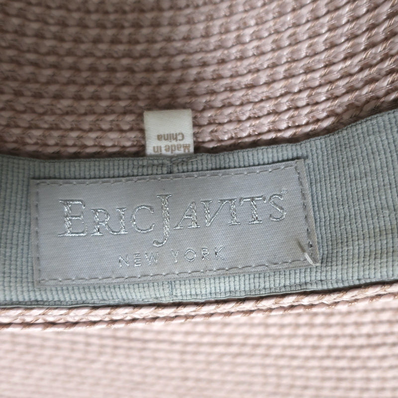 Eric Javits Hampton Sun Hat Blush Squishee Straw