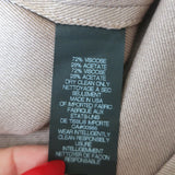 Zero + Maria Cornejo Miu Cold Shoulder Dress Mauve Twill Crepe Size 2