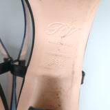 Roger Vivier Belle Vivier Slingback Pumps Black/Multi Patent Leather Size 39.5