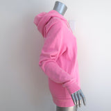 Aviator Nation Locals Only Zip-Up Hoodie Sweatshirt Neon Pink Size Large