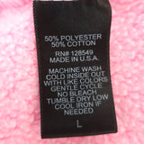 Aviator Nation Locals Only Zip-Up Hoodie Sweatshirt Neon Pink Size Large