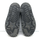 Christian Dior Cannage DTwist Espadrille Slide Sandals Black Leather Size 36