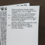 MM6 Maison Margiela Layered Cropped Trench Jacket Brown Cotton Size 36