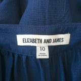 Elizabeth and James Kenza Wide Leg Jumpsuit Navy Size 10