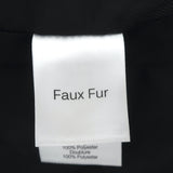 Veronica Beard Gabbi Houndstooth Hooded Jacket Brown Faux Fur Size Extra Small