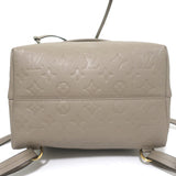 Louis Vuitton Montsouris PM Backpack Taupe Monogram Empreinte Leather NEW