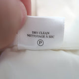 A.L.C. Diego High Waisted Pants White Stretch Linen Size 12 NEW