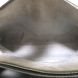 Nancy Gonzalez Crocodile Front-Pocket Tote Gray Large Shoulder Bag NEW