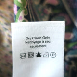 Veronica Beard Ruffle Mini Dress Lumi Beige/Multi Printed Silk Size 2