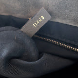 Lanvin Medium Sugar Chain Strap Shoulder Bag Gray Suede