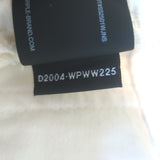 Purple Brand Pearl-Embellished High Rise Carpenter Jeans Cream Denim Size 24