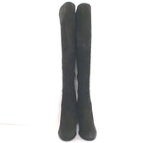 Stuart Weitzman Alljill Over the Knee Boots Charcoal Suede Size 8 NEW
