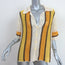 All That Remains Limited Edition James Crocheted Shirt Cream/Yellow Size 8