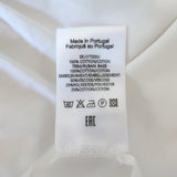 Simone Rocha Embroidered Midi Dress White Cotton Poplin Size UK 12