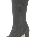 Stuart Weitzman Alljill Over the Knee Boots Charcoal Suede Size 8 NEW