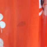 GANNI Linaria Balloon-Sleeve Maxi Dress Red Smocked Floral Print Size 36