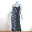 RIXO Midi Slip Dress Naomi Mixed Floral Print Silk Size Small