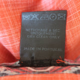 Isabel Marant Mini Dress Sofia Red Printed Modal Size 1 V-Neck Tunic