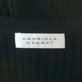 Gabriela Hearst Tank Top & Cardigan Sweater Set Black Pointelle Knit Size Small