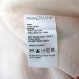 Zimmermann Tropicana Open-Back Midi Dress Multicolor Floral Print Linen Size 1