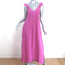 Xirena Leyla Ruffle Strap Maxi Dress Pink Cotton Gauze Size Small