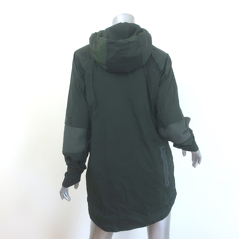Adidas x Y-3 Yohji Yamamoto Hooded Rain Jacket Olive Size Large