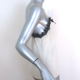 Veronica Beard Ciarlo Lace-Trimmed Tank Top Cream Silk Jacquard Size 4